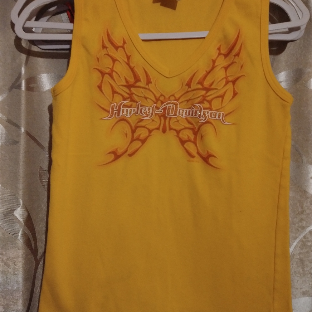 6 SZ M Harley Davidson womens top